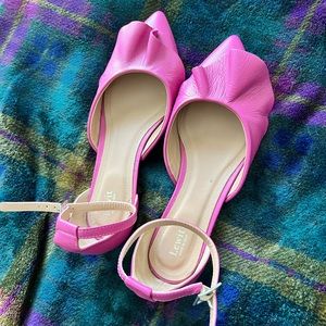 Coquette Lewit Pink flats 💕